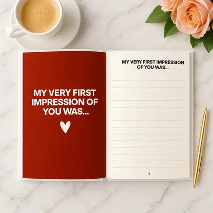 💕This Is Why You're Mine: A Couples Love Story Journal ✨