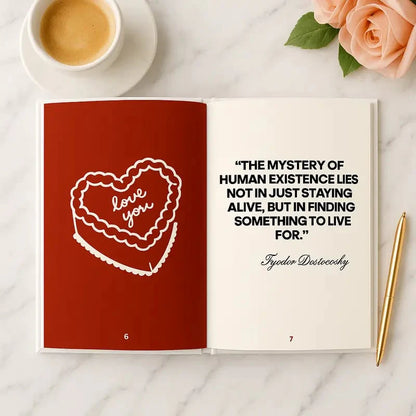 💕This Is Why You're Mine: A Couples Love Story Journal ✨
