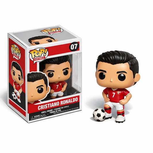 Cristiano Ronaldo Funko Pop–Style Collectible Figure