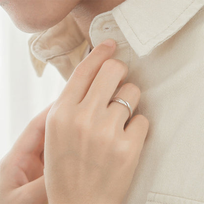 Memorial Guardian Angel Wings Ring - Couple Rings