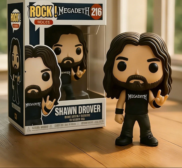 Product Page: Megadeth Funko Pop! Collectible Set 🎸🔥