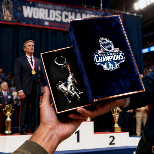 World Series Game 7 Andy Pages Catch Keychain ✨️