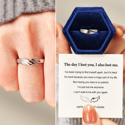 Memorial Guardian Angel Wings Ring - Couple Rings