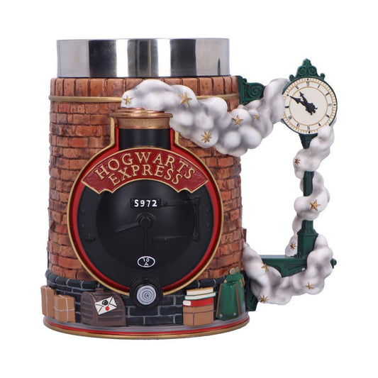 Harry Potter 9 3/4 Hogwarts Express Collectible Tankard Hedwig & Suitcases Mug🏆
