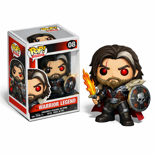 Warrior Legend – Premium Funko Pop–Style Vinyl Figure🏆