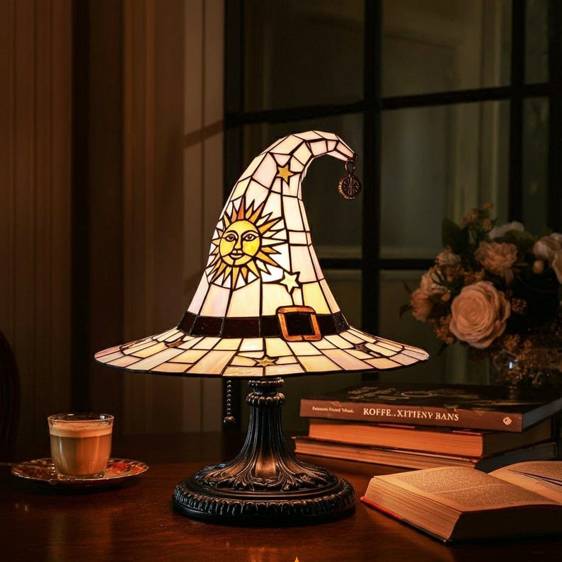 👒Last 4 hours Sale: Save 50% -Witch Hat Lamps🏆