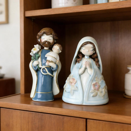 🎁💖Holy Family Figurine Decor💋