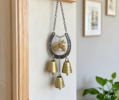Country Style Horse Hoof Wind Chime💋