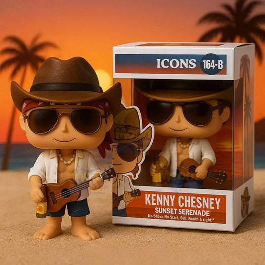 Kenny Chesney – No Shoes Nation Collectible Figure🏆