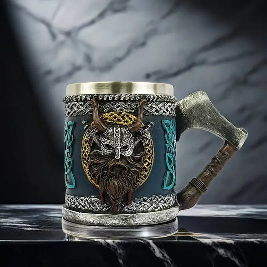 Viking Pirate Axe Beer Mug🏆