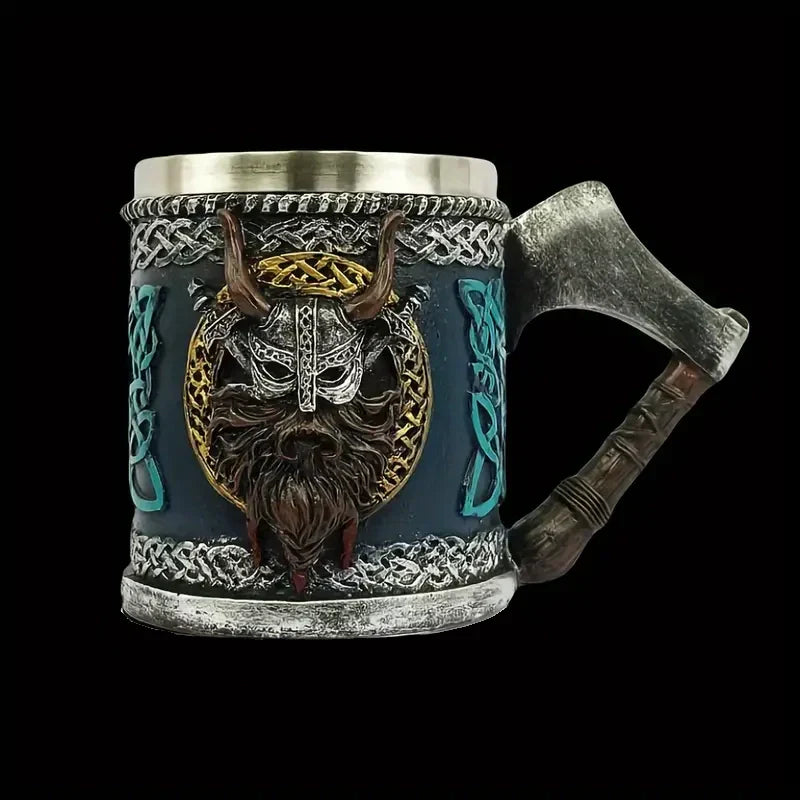 Viking Pirate Axe Beer Mug🏆