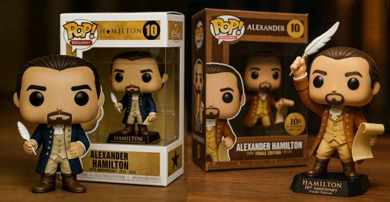 🏆Alexander Hamilton 10th Anniversary  Figure Doll