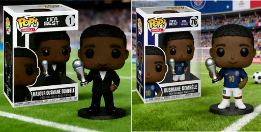 🏆Masour Ousmane Dembélé 2025 FIFA Men’s Best Player | Limited Edition Collectible Figure