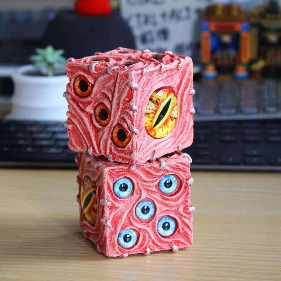 🏆Handmade- Eye of Fate Dice 👁️🎲