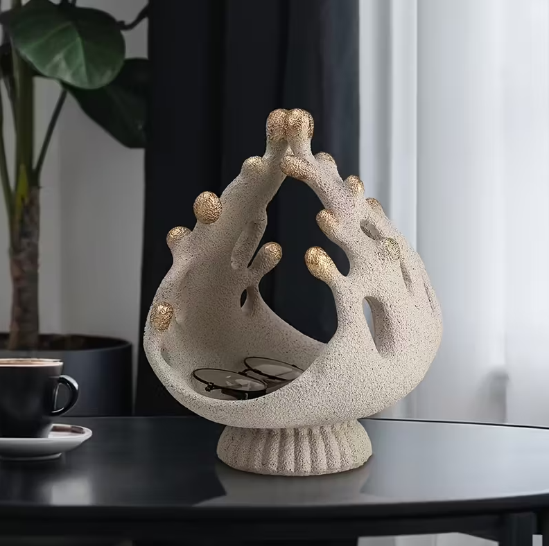 🏆CoralGlow Decorative Catchall🌊🐚