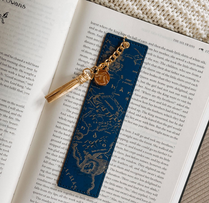 The Lord of the Rings - Middle-earth Map and Ring Inscription Bookmark Set🏆