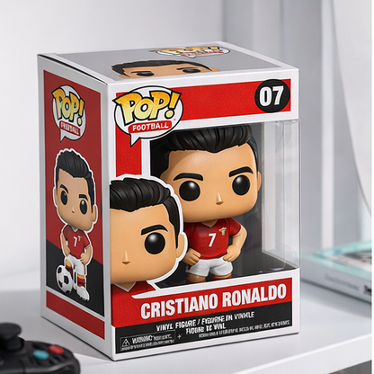 Cristiano Ronaldo Funko Pop–Style Collectible Figure