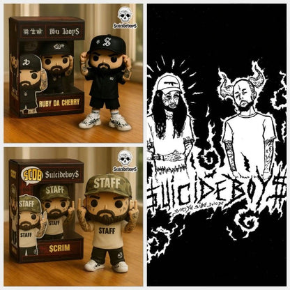 $uicideboy$ Collectible Figure – For the Grey Day Crew🏆