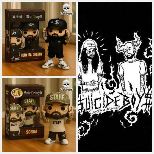 $uicideboy$ Collectible Figure – For the Grey Day Crew🏆